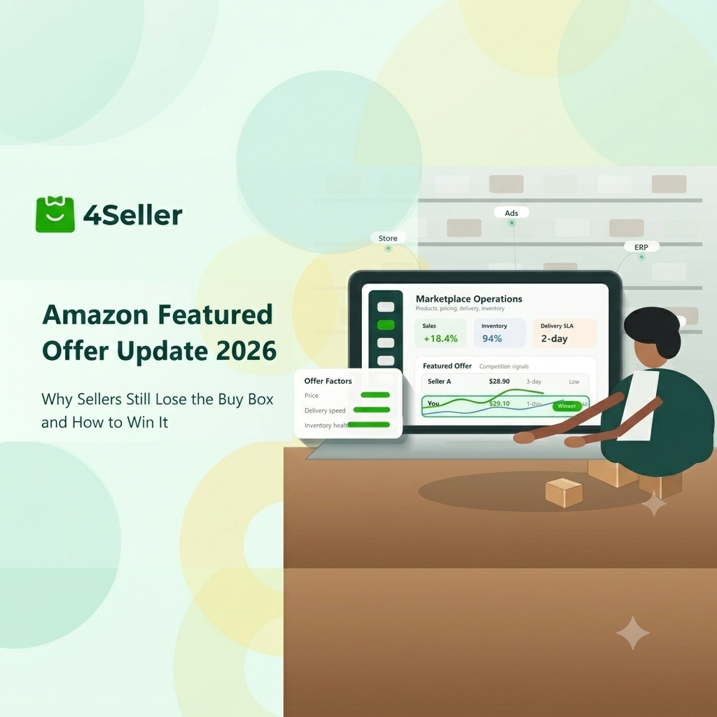 Amazon Featured Offer Update 2026: Why Sellers Still Lose the Buy Box and How to Win It
