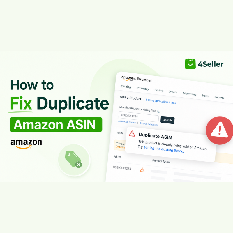 How to Fix Duplicate Amazon ASIN