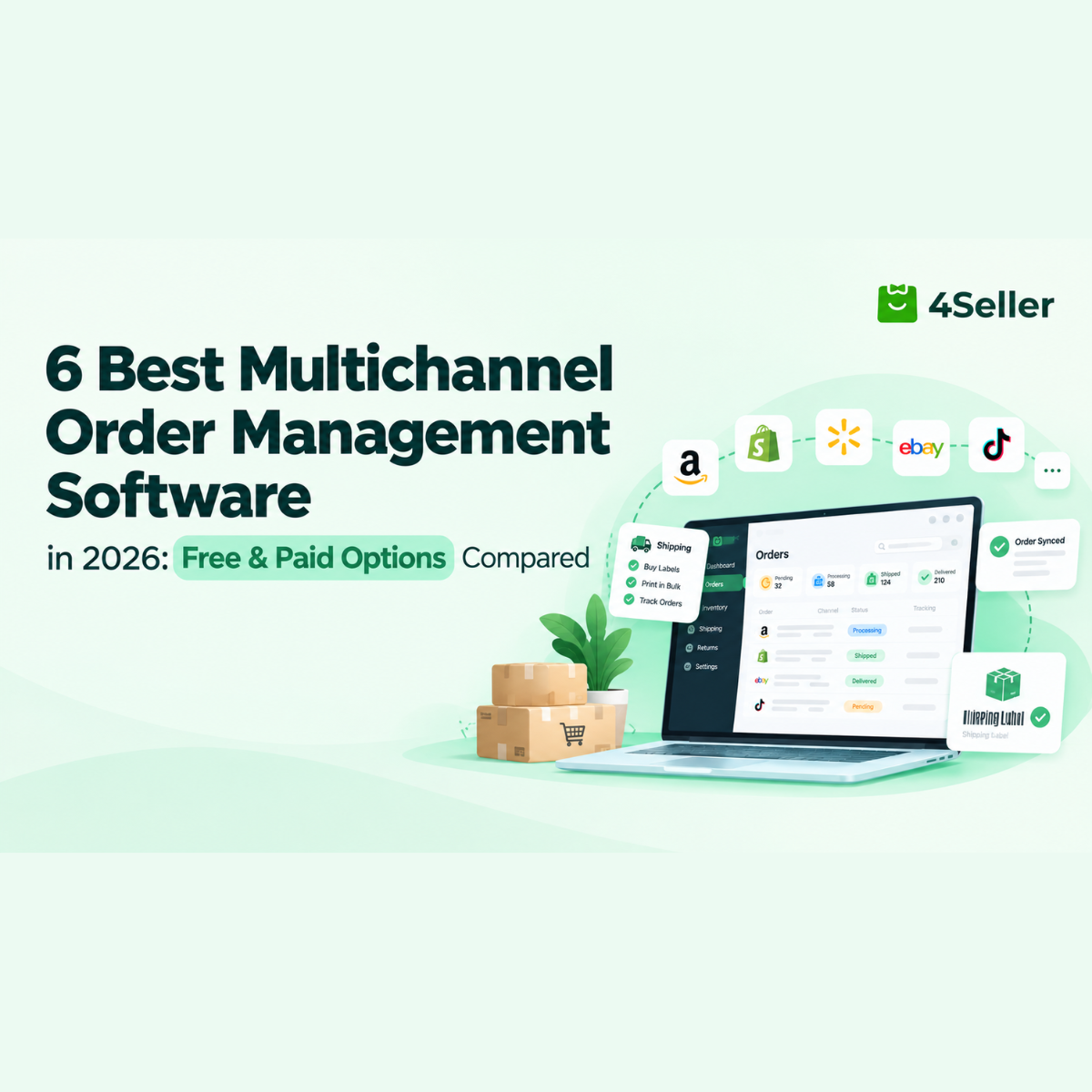 6 Best Multichannel Order Management Software in 2026: Free & Paid Options Compared