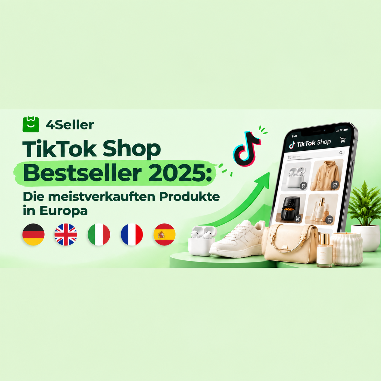 TikTok Shop Bestseller 2025: Die meistverkauften Produkte in Europa