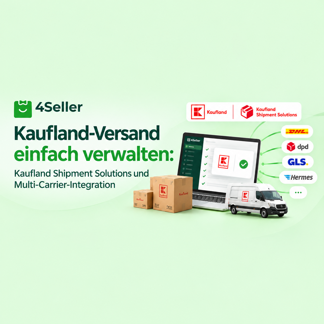 Kaufland-Versand einfach verwalten: Kaufland Shipment Solutions und Multi-Carrier-Integration