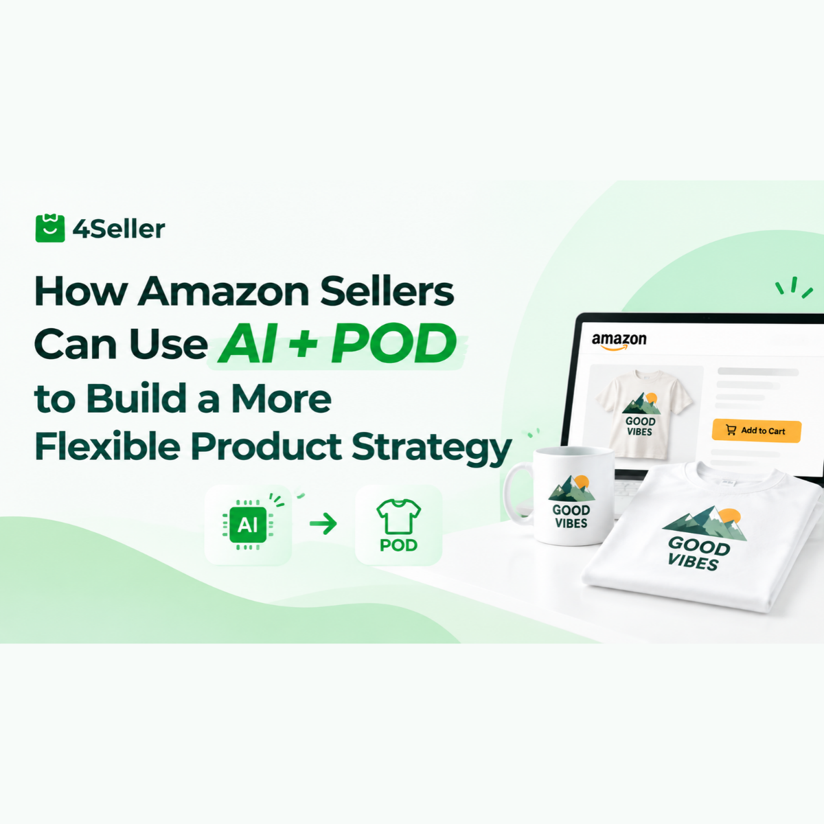 Amazon Accelerate highlighted the growing role of AI in ecommerce. Explore how AI and POD can help Amazon sellers create smarter, more flexible product strategies.